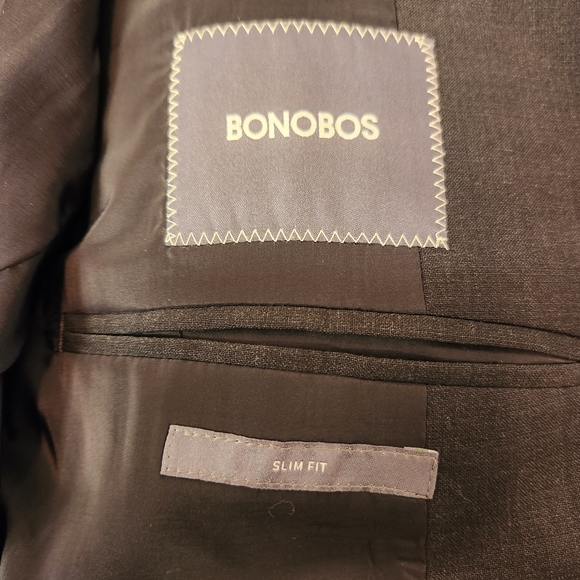Bonobos slim fit stretch wool jacket size 36R - Picture 5 of 9